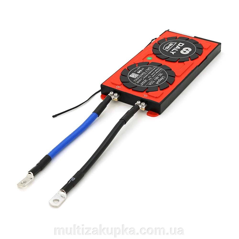 BMS smart плата DaLy LiFePO4 48V 16S 75/150A  з Bluetooth від компанії Mультізакупка - фото 1