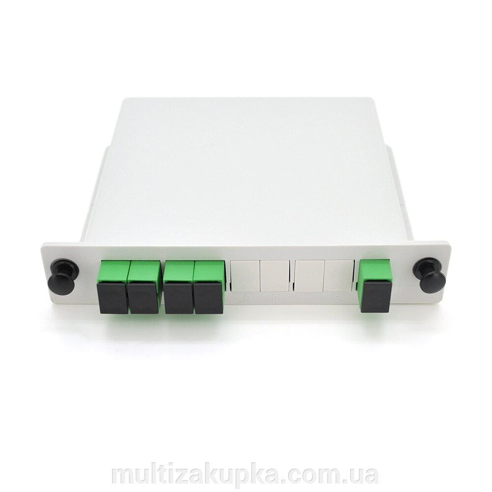 Cпліттер Merlion ML-OP-S604, PLC: 1x4 SC/APC, 130x110x25mm від компанії Mультізакупка - фото 1