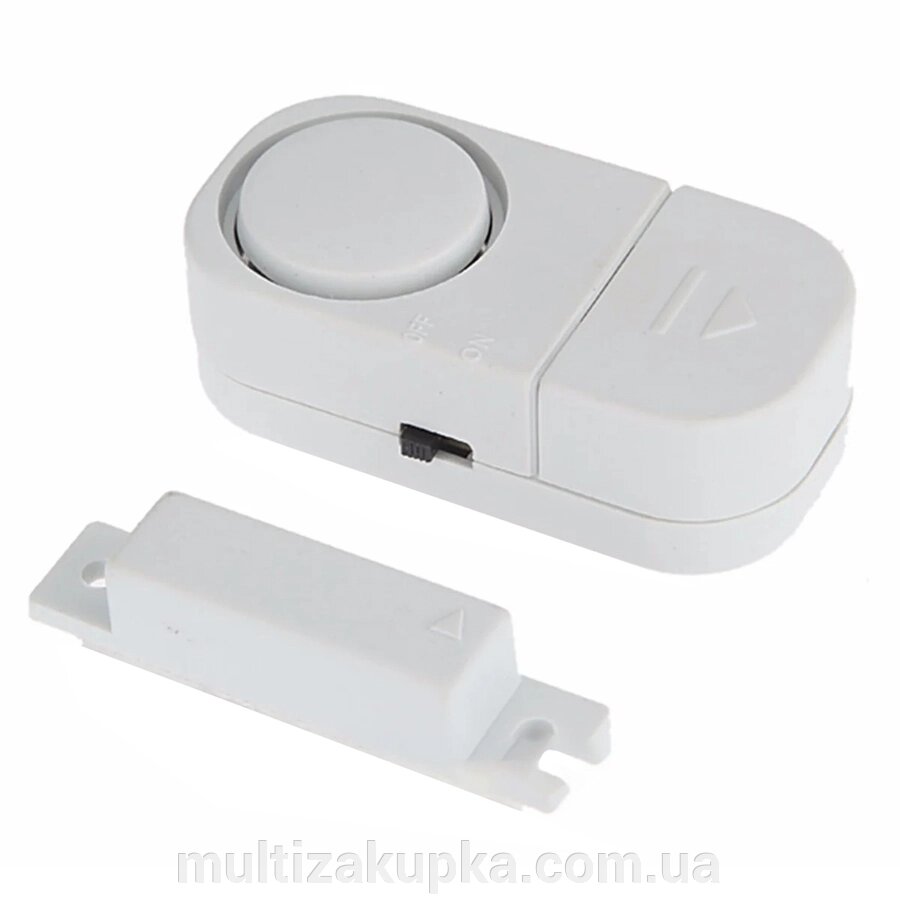 Датчик магнітоконтакний RL-9805, White, живлення 3  1.5V LR44 від компанії Mультізакупка - фото 1