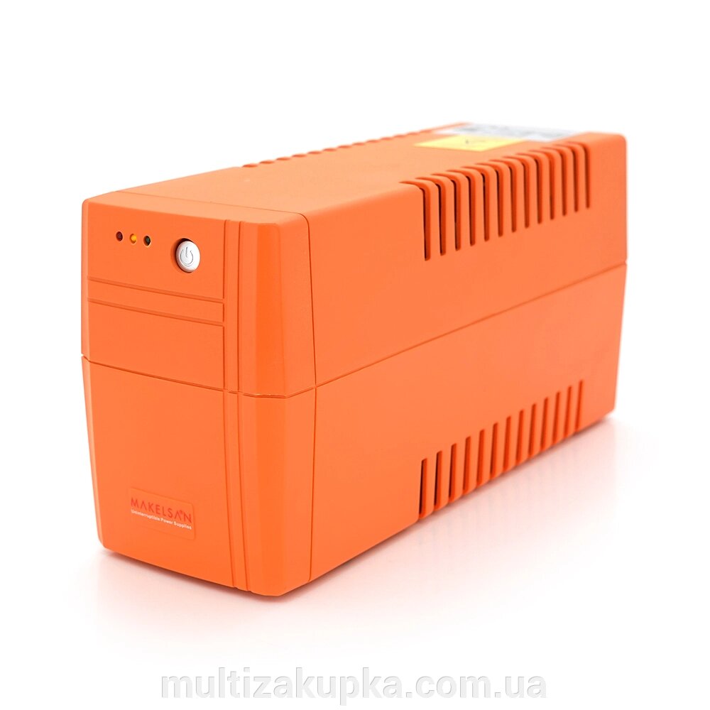 ДБЖ MAKELSAN Lion650VA (390W) Standby-L, LED 170-280VAC, AVR 1st, 2xSCHUKO socket, 1x12V7Ah, Plastic Case ( 101 х 298 х  від компанії Mультізакупка - фото 1