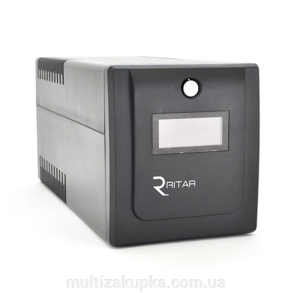 ДБЖ Ritar RTP1200 (720W) Proxima-D, LCD, AVR, 3st, 4x UNIVERSAL socket, 2x12V7Ah, plastik Case ( 460 x 225 X 245 ) 10,9  від компанії Mультізакупка - фото 1