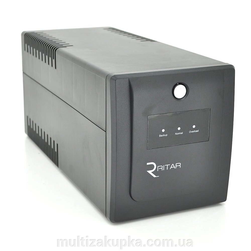 ДБЖ Ritar RTP1200 (720W) Proxima-L, LED, AVR, 3st, 4xSCHUKO socket, 2x12V7Ah, plastik Case ( 340 x 140 x 160 ) Q2 від компанії Mультізакупка - фото 1