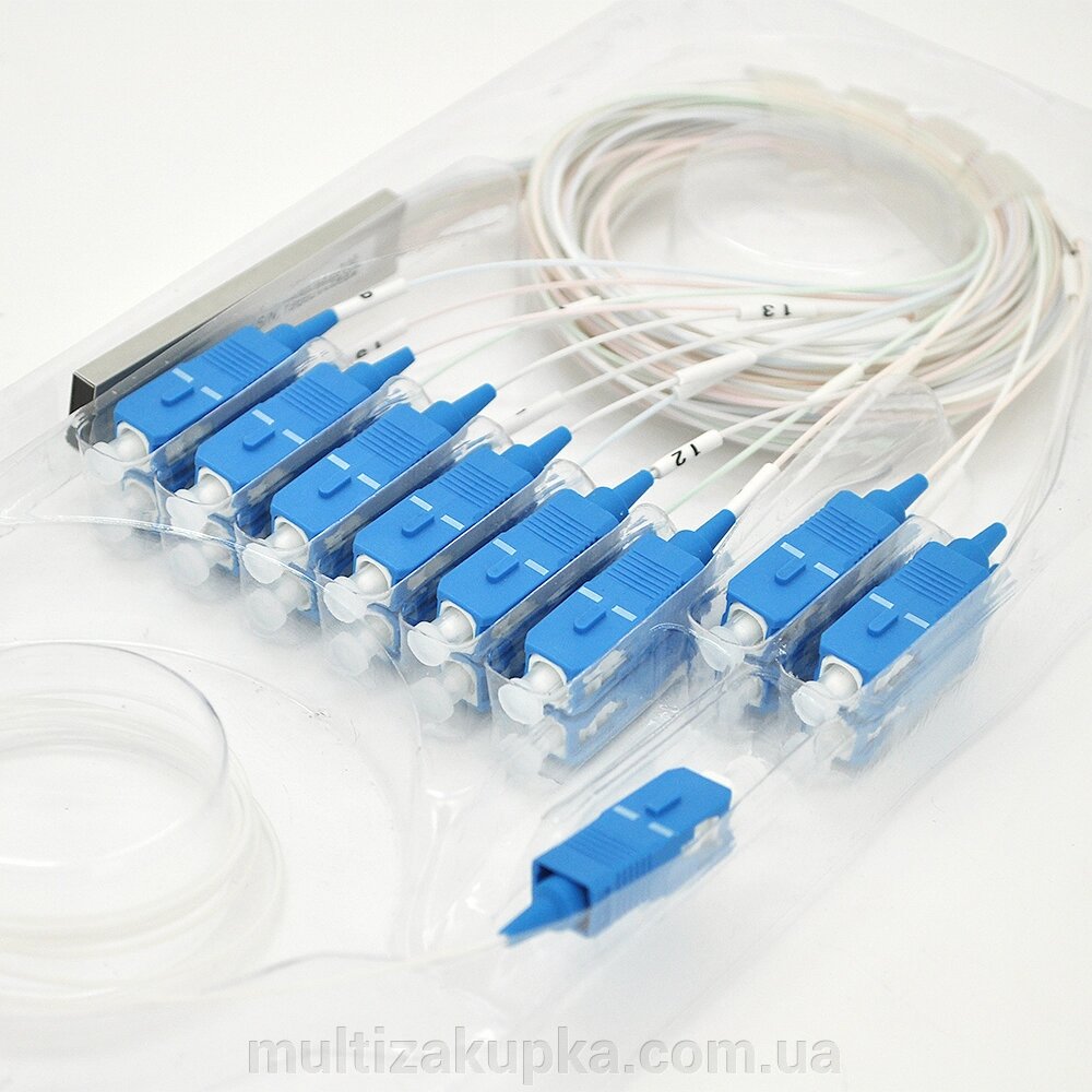 Дільник Coupler PLC-1x16-split-0-SC/UPC mini 0.9mm від компанії Mультізакупка - фото 1