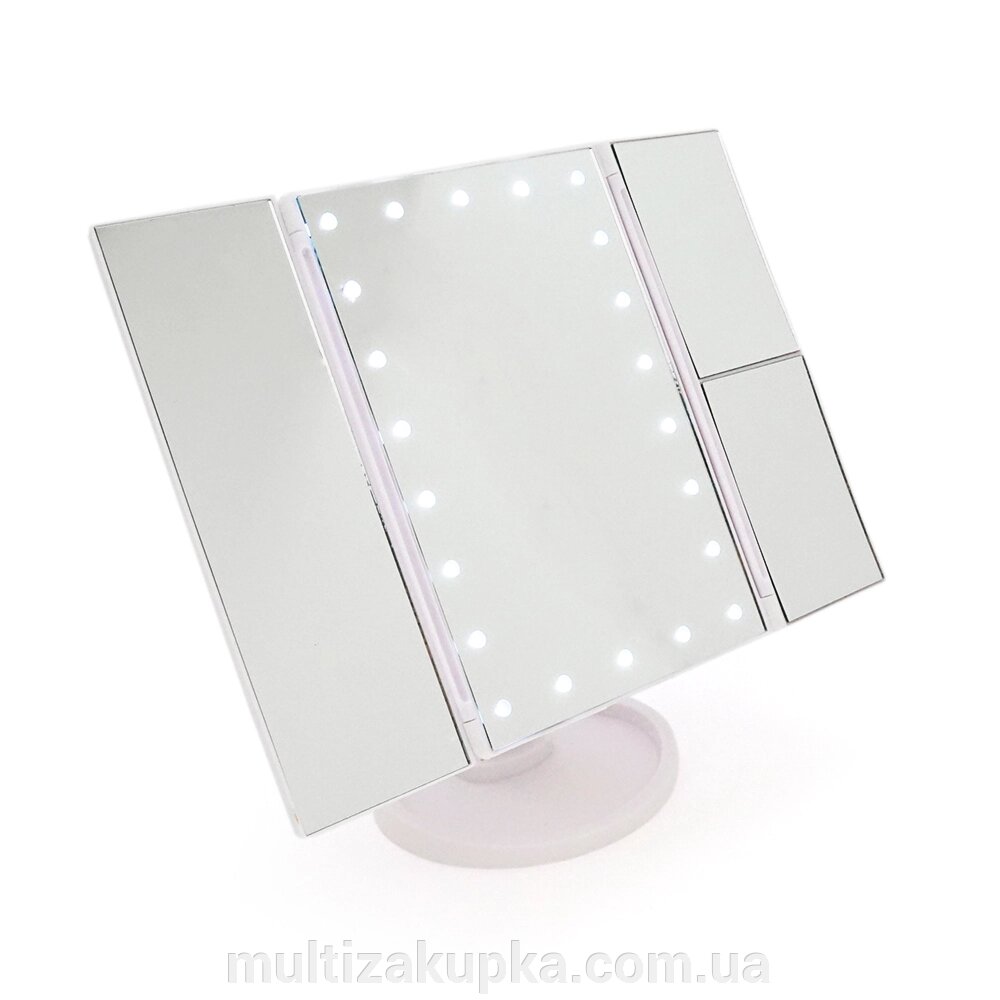 Дзеркало для макіяжу з LED підсвічуванням Magic Makeup Mirror, White від компанії Mультізакупка - фото 1