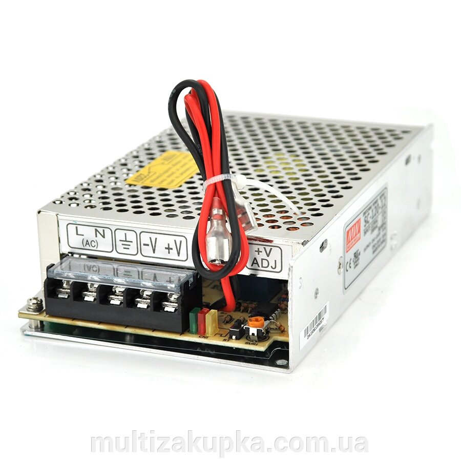 Джерело безперебійного живлення Meng Well 12V 10А, 120W, Q30 від компанії Mультізакупка - фото 1