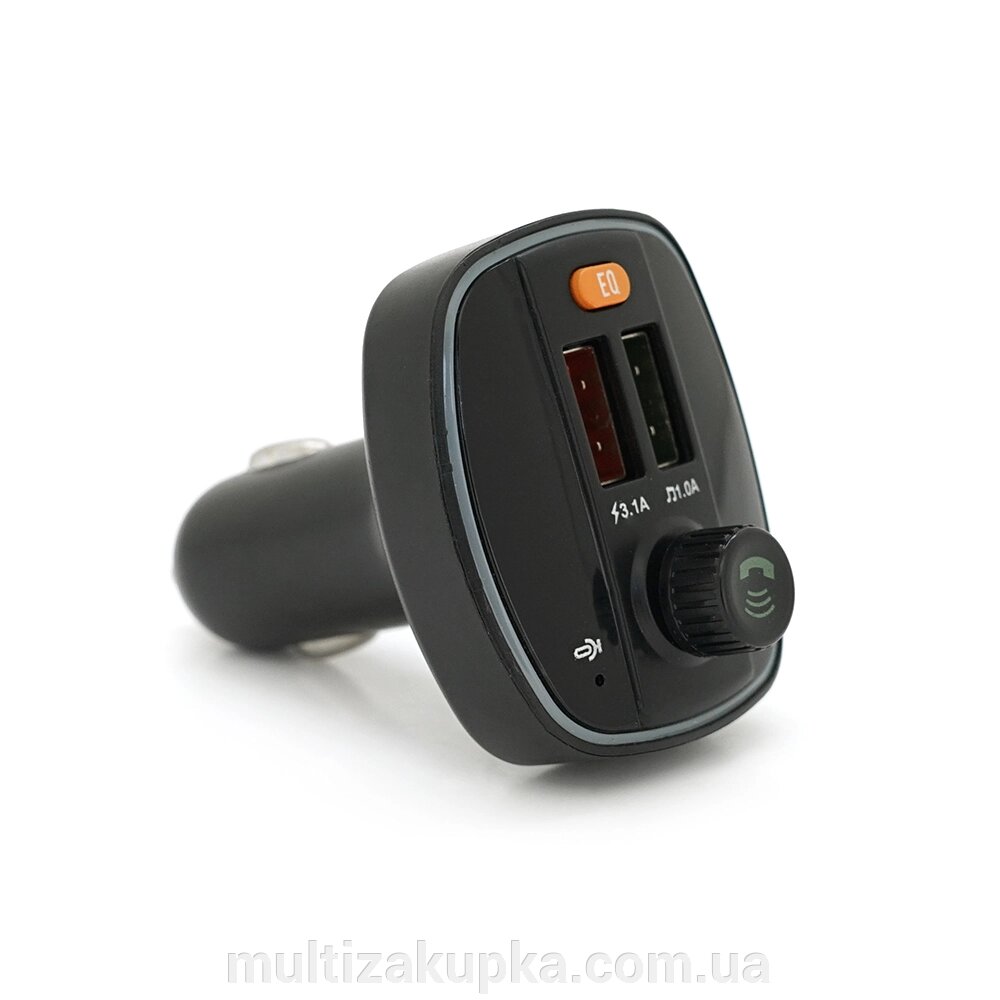 FM-модулятор Q18 з еквалайзером, 3.1A, USB, TF, 55.5х41.5х37.5 від компанії Mультізакупка - фото 1