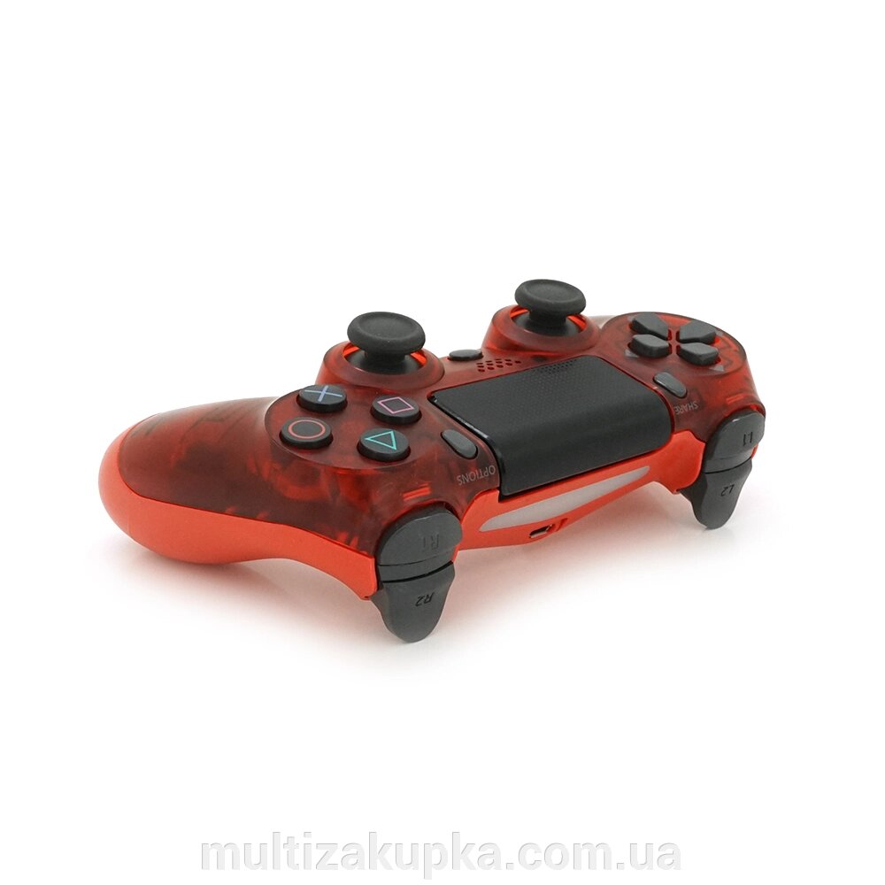 Геймпад Brazzers бездротовий для PS4 Wireless DUALSHOCK 4, роз'єм для навушників, LED light bar, Dark-Red, 3.7V, від компанії Mультізакупка - фото 1