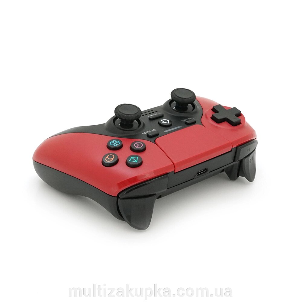 Геймпад Brazzers BR-PS02 бездротовий для PS4 Wireless DUALSHOCK 4, Red, 3.7V, 600mAh, Box від компанії Mультізакупка - фото 1