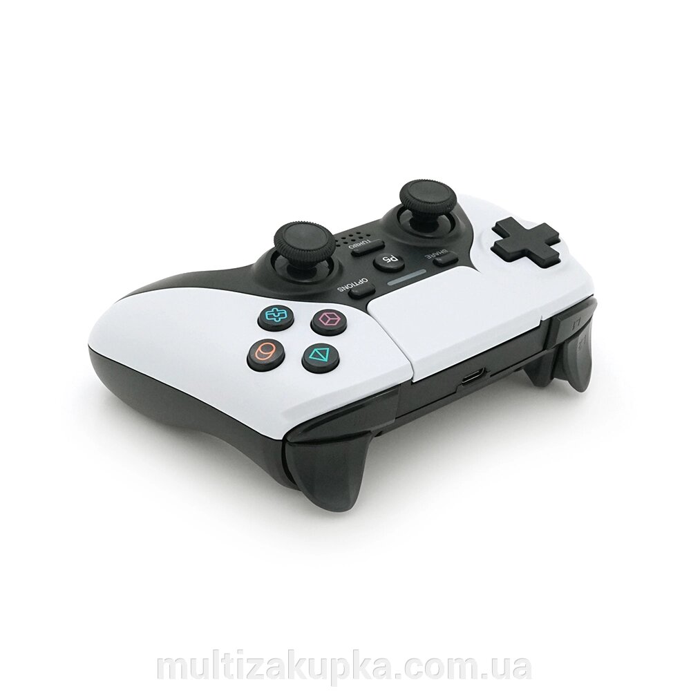 Геймпад Brazzers BR-PS02 бездротовий для PS4 Wireless DUALSHOCK 4, White, 3.7V, 600mAh, Box від компанії Mультізакупка - фото 1