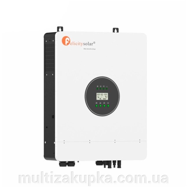 Гібридний інвертор Felicity IVEM 8KVA 48V WIFI / RS485 MPPT (90-450) 150A (Parallel) від компанії Mультізакупка - фото 1