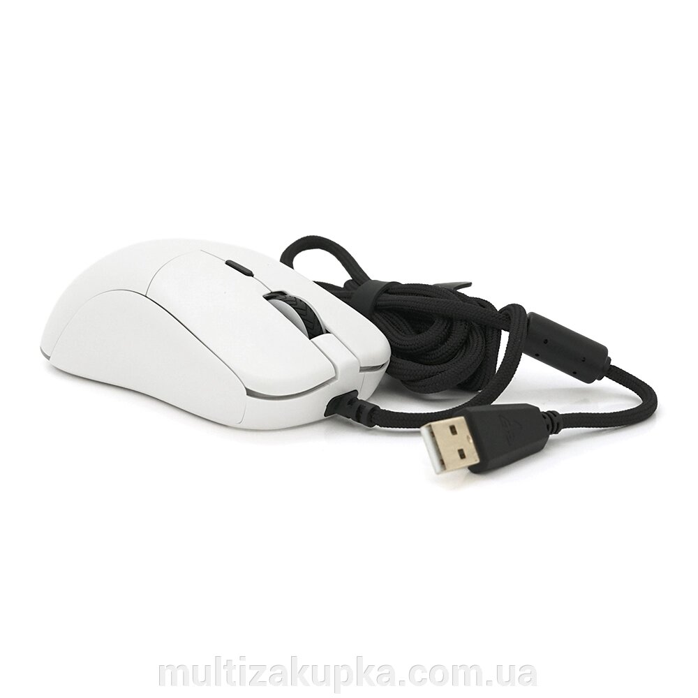 Ігрова миша дротова HELIOSUX3V2, 6 кнопок, 200-4800 DPI, Led Lighting RGB, 1,8 м, Win7 / 8/10 Mac OS, White, COLOR BOX від компанії Mультізакупка - фото 1