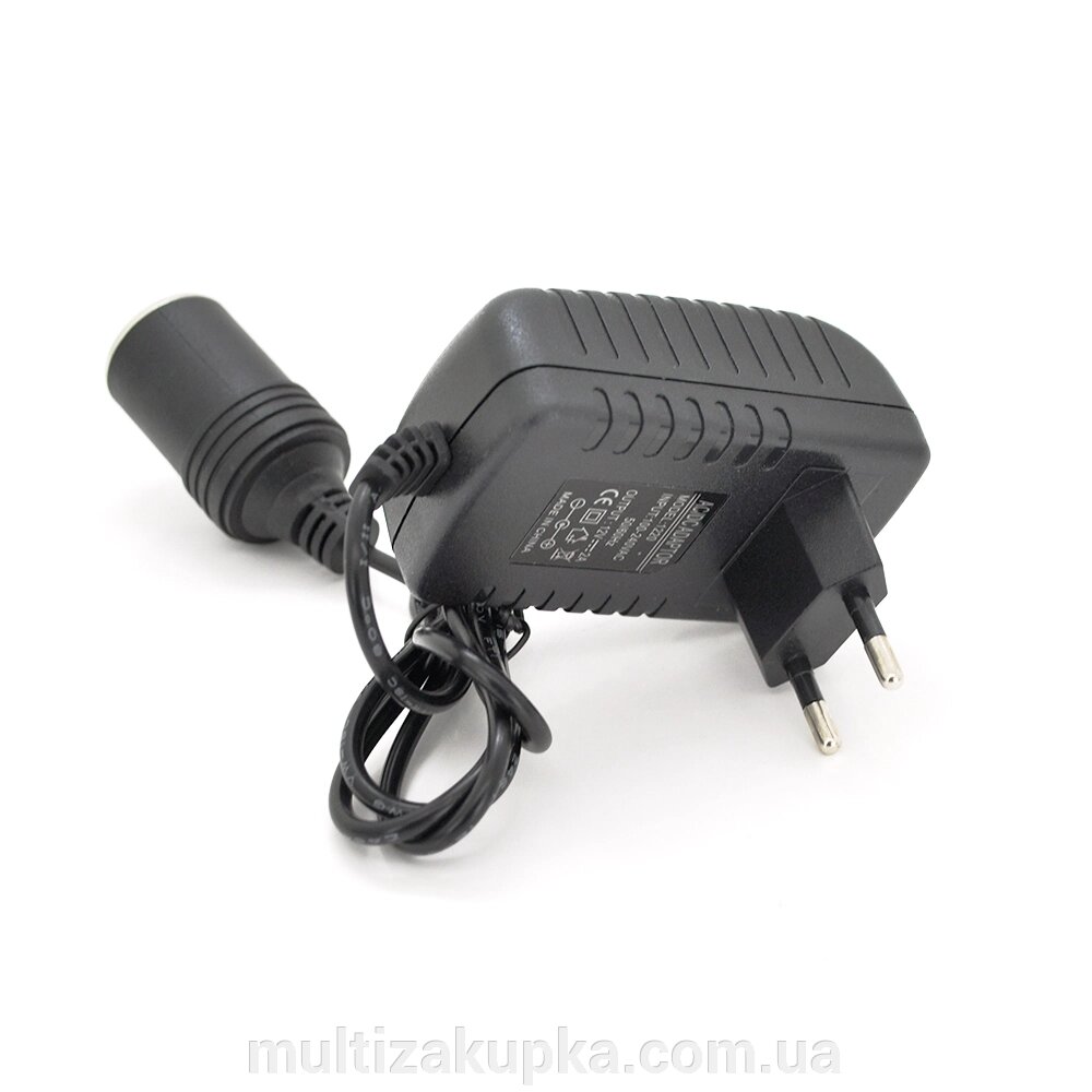 Імпульсний блок живлення LGY-1202В, AC110-240V / DC12V 2А (24W) з прикуривателем від компанії Mультізакупка - фото 1