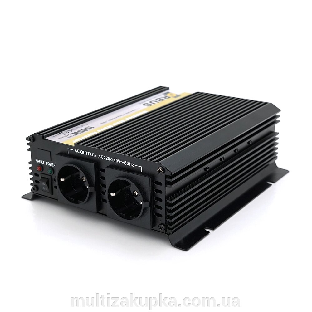 Інвертор із модифікованим синусом ORBUS MS24-1000, 1000W, 24V від компанії Mультізакупка - фото 1