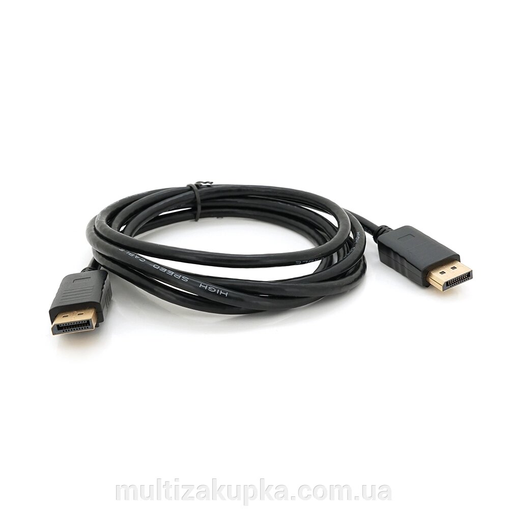 Кабель Display Port ( тато ) на Display Port ( тато ) 1.8m ( пакет ) від компанії Mультізакупка - фото 1