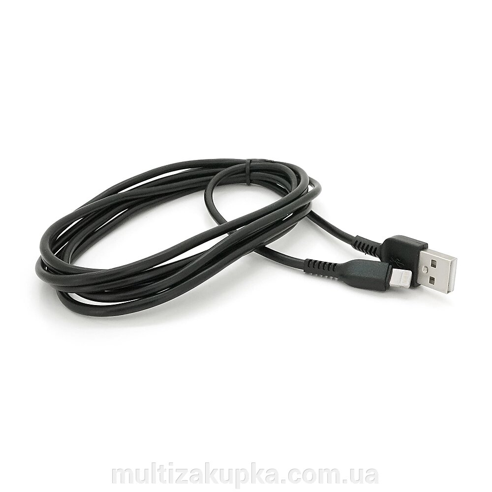 Кабель Hoco X20, Lightning-USB, 2A, Black, довжина 2м, BOX від компанії Mультізакупка - фото 1