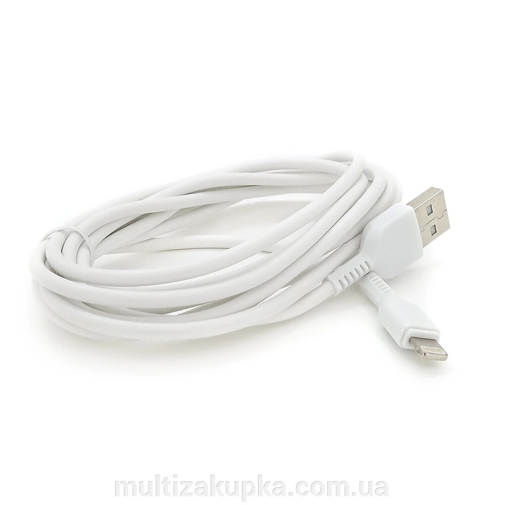 Кабель Hoco X20, Lightning-USB, 2A, White, довжина 2м, BOX від компанії Mультізакупка - фото 1