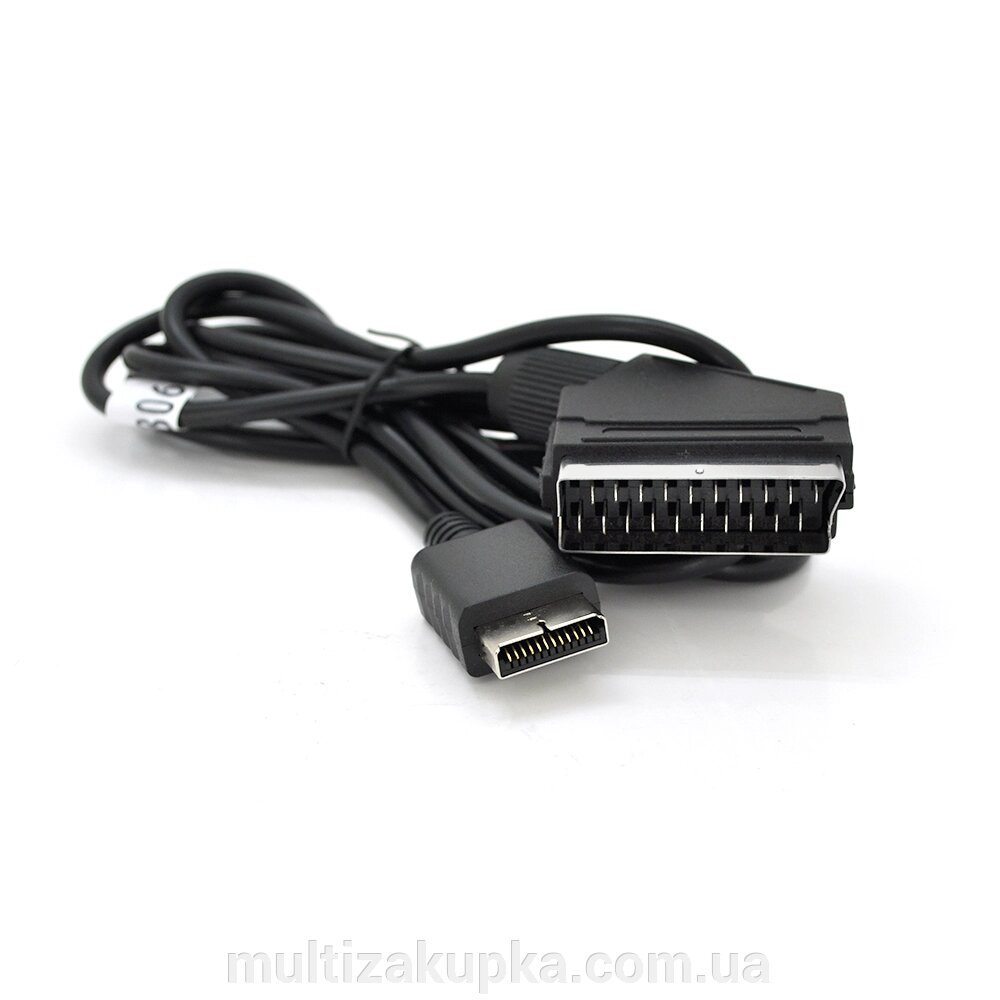 Кабель Merlion RGB Scart для sony Playstation PS1 PS2 PS3 1,8 м від компанії Mультізакупка - фото 1