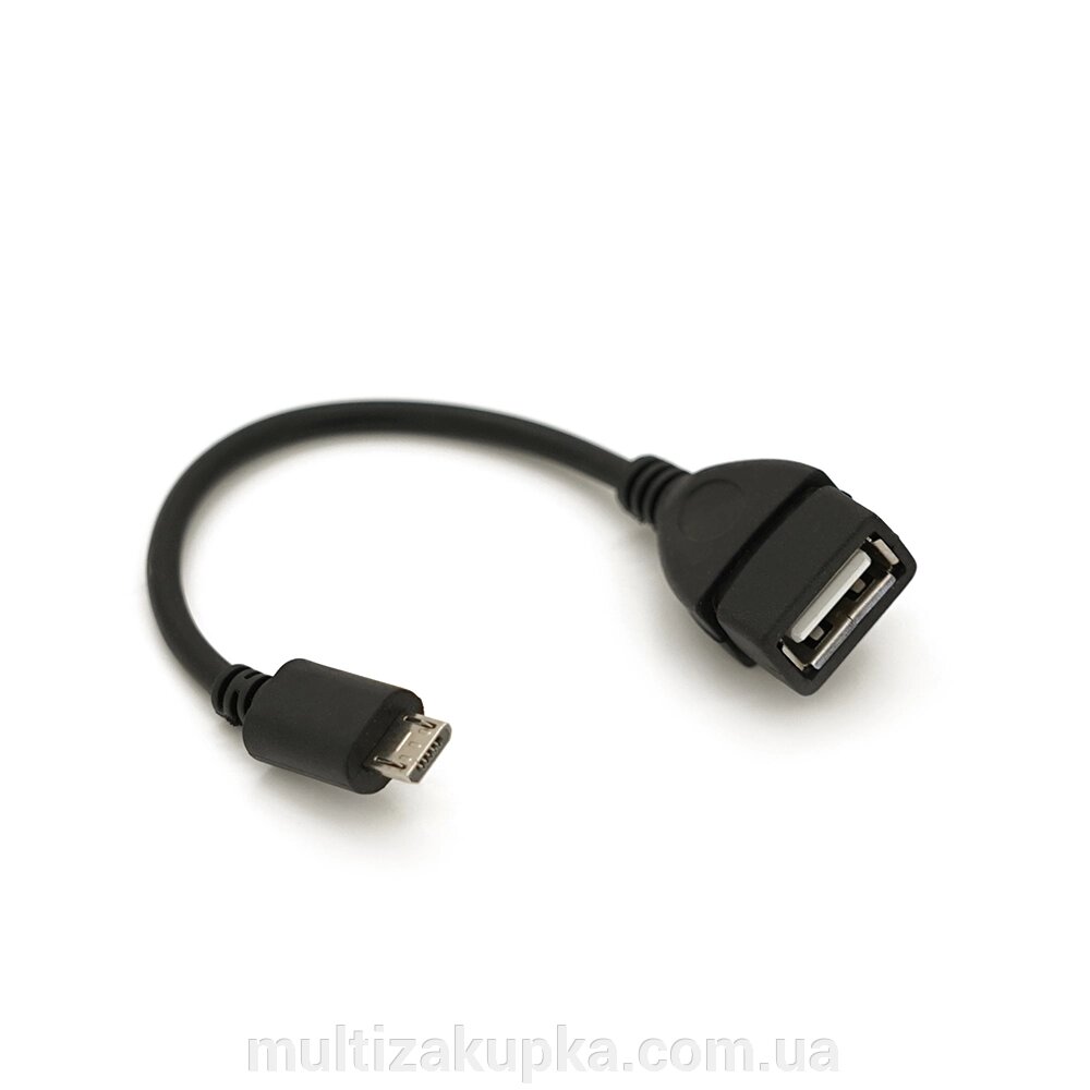 Кабель USB 2.0 AF/Micro-B OTG, 0.1m, Box від компанії Mультізакупка - фото 1