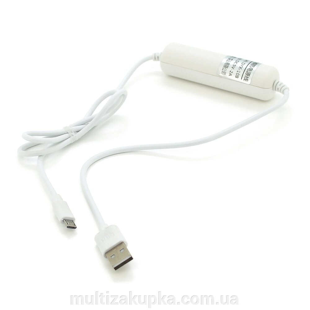 Кабелі USB=>Micro із вбудованим Powerbank 5V 2А довжина 95см від компанії Mультізакупка - фото 1