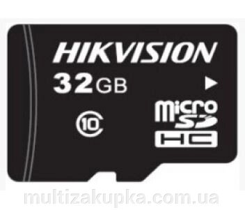 Карта пам'яті Hikvision MicroSD HS-TF-L2/32G від компанії Mультізакупка - фото 1