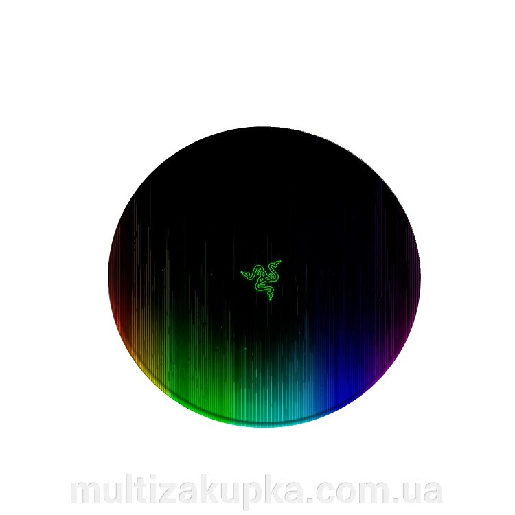 Килимок 200*200 мм тканинний RAZER 1 з бічною прошивкою (круглій), товщина 2 мм, Пакет від компанії Mультізакупка - фото 1