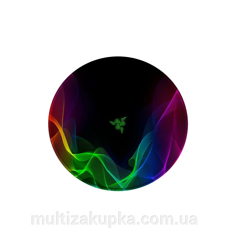 Килимок 200*200 мм тканинний RAZER 6 з бічною прошивкою (круглій), товщина 3 мм, Пакет від компанії Mультізакупка - фото 1