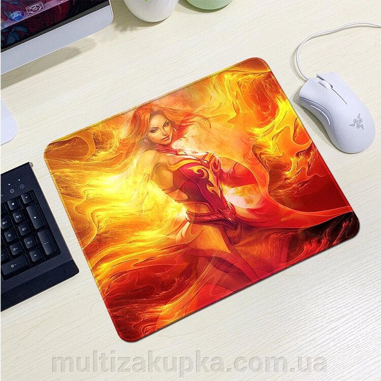 Кілімок 240*220 тканинний DOTA2 "Lina", товщина 2 мм, OEM від компанії Mультізакупка - фото 1