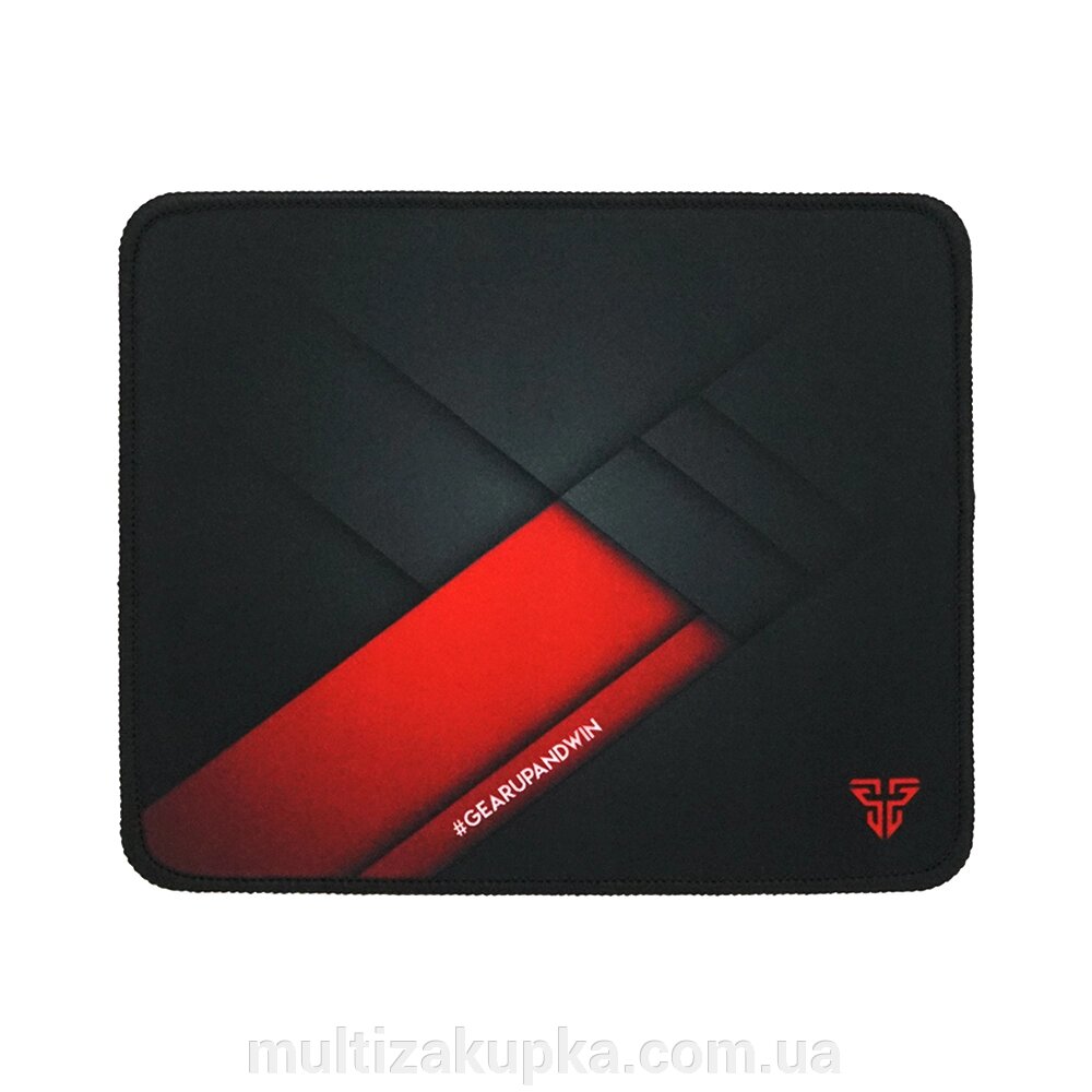 Килимок 250*210 для миші Fantech MP256 тканинний з бічної прошивкою, товщина 2 мм, колір Black, Color Box від компанії Mультізакупка - фото 1