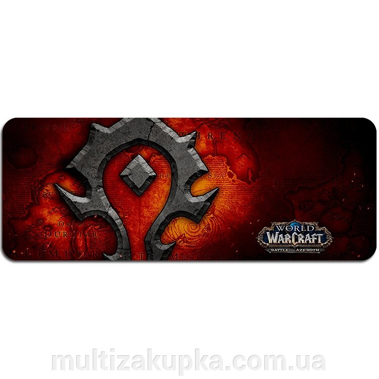 Килимок 300*600 тканинний World of Warcraft Gate з бічною прошивкою, товщина 2 мм, Пакет від компанії Mультізакупка - фото 1