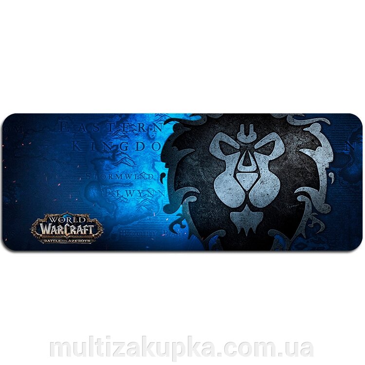 Килимок 300*600 тканинний World of Warcraft Stormwind Elwynn з бічною прошивкою, товщина 2 мм, Пакет від компанії Mультізакупка - фото 1