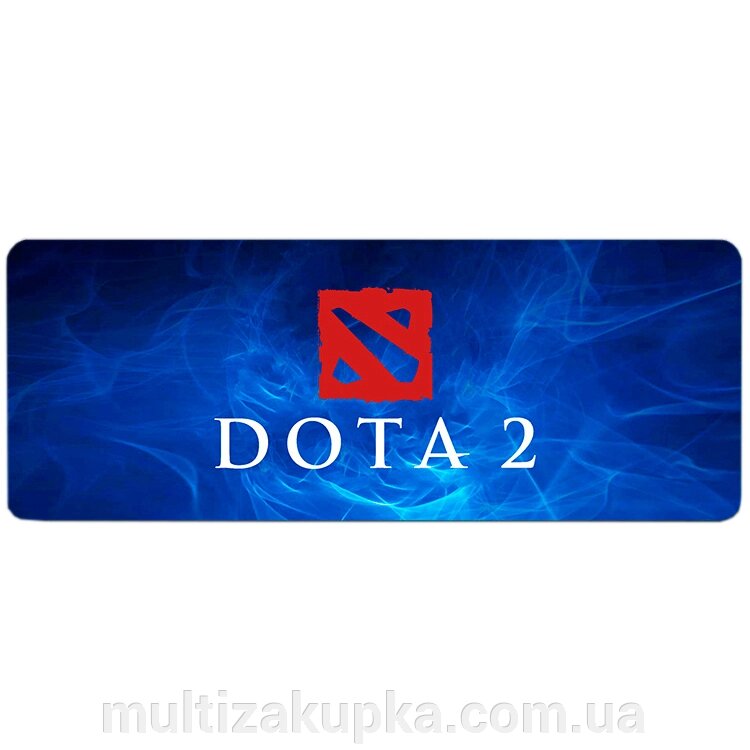 Килимок 300*700 тканинний DOTA2, товщина 3 мм, Blue, OEM від компанії Mультізакупка - фото 1