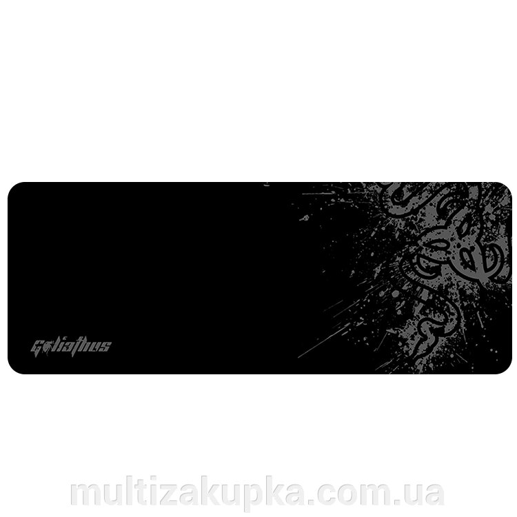 Килимок 300*700 тканинний RAZER GALIAFHUS з боковою прошивкою, товщина 3 мм, колір Black/Grey, OEM від компанії Mультізакупка - фото 1