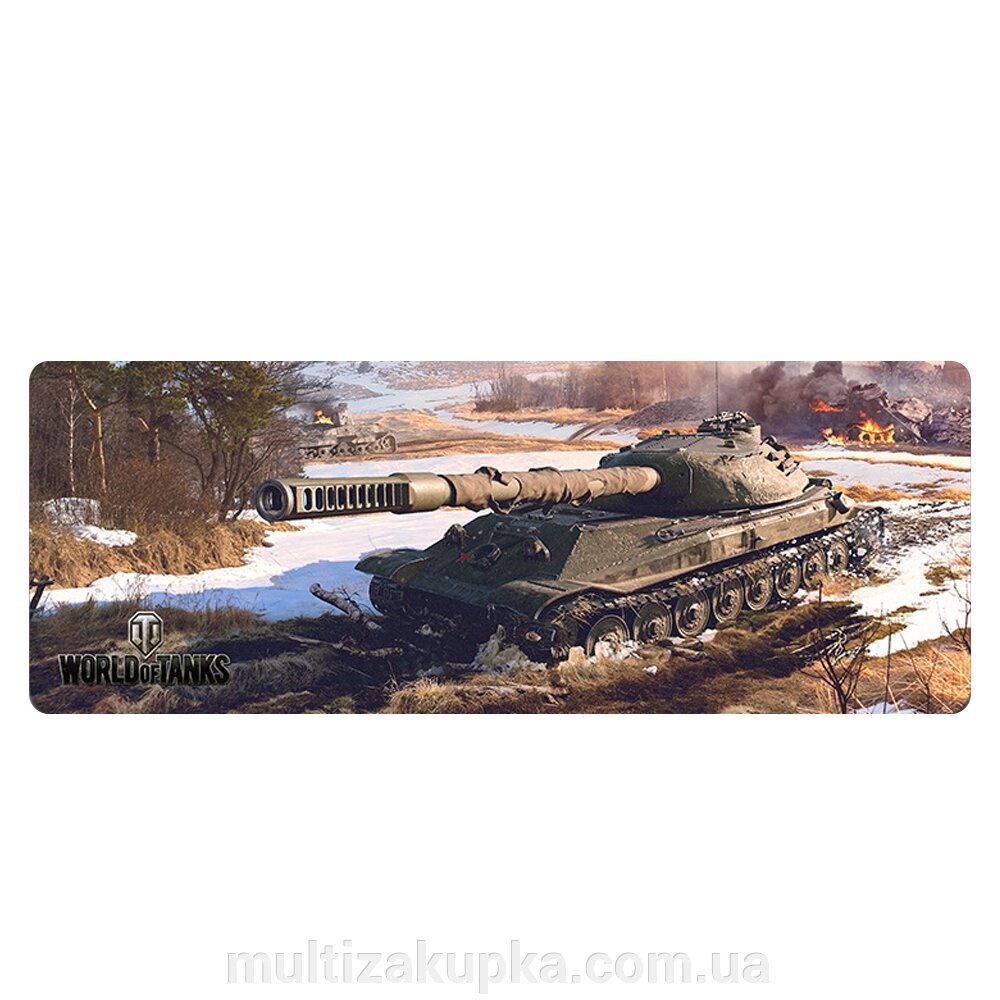 Кілімок 300*700 тканинний World of Tanks-33, товщина 2 мм, OEM від компанії Mультізакупка - фото 1