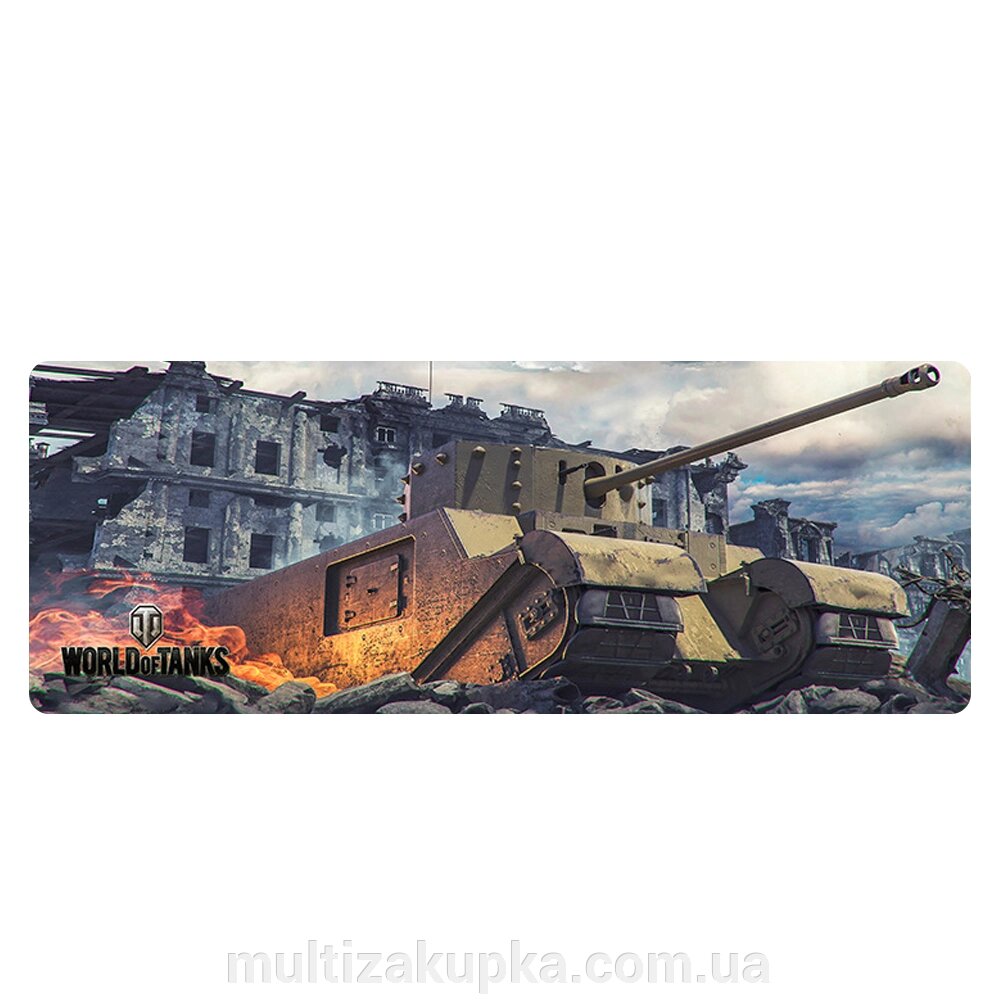 Кілімок 300*700 тканинний World of Tanks-34, товщина 2 мм, OEM від компанії Mультізакупка - фото 1