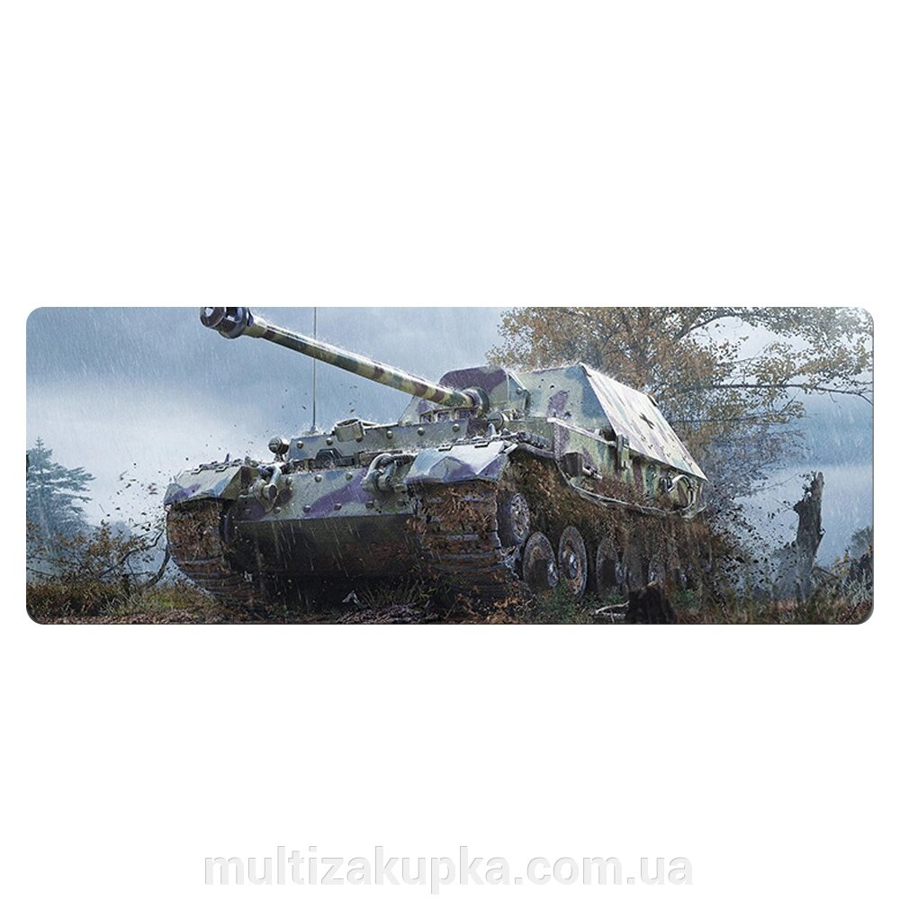 Кілімок 300*700 тканинний World of Tanks-63, товщина 2 мм, OEM від компанії Mультізакупка - фото 1