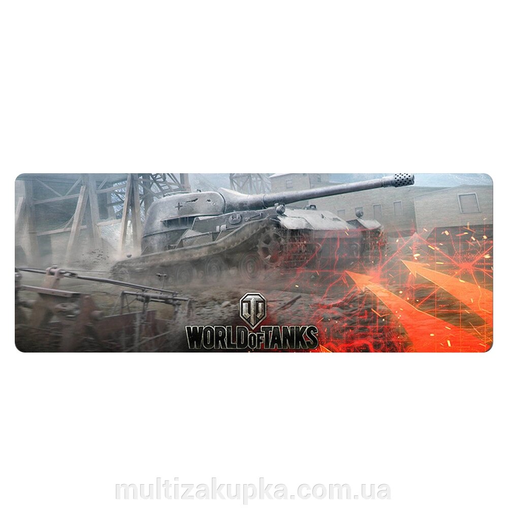 Кілімок 300*700 тканинний World of Tanks-75, товщина 2 мм, OEM від компанії Mультізакупка - фото 1