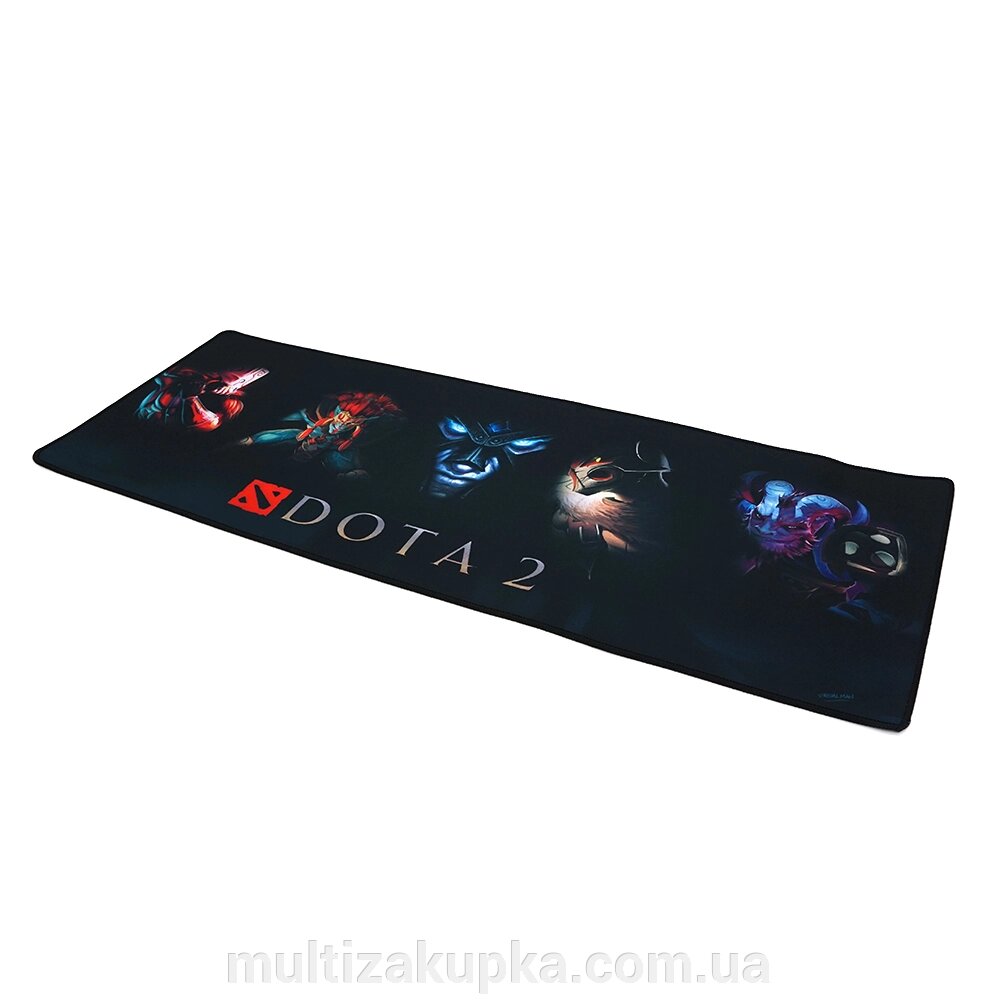 Килимок 300*800 тканинний DOTA2 "Heroes", товщина 2 мм, колір Black, OEM від компанії Mультізакупка - фото 1