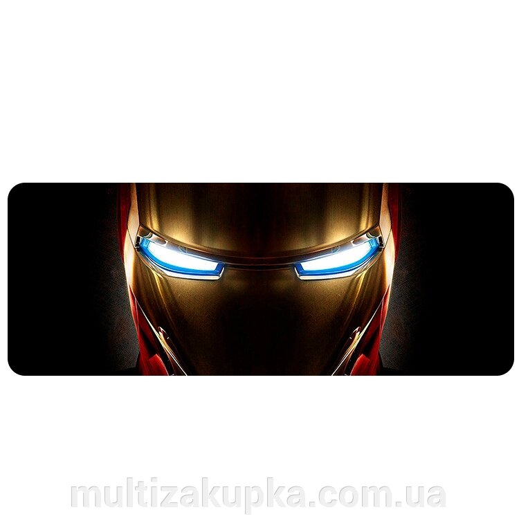 Килимок 300*800 тканинний Iron Man 14 з бічною прошивкою, товщина 2 мм, Пакет від компанії Mультізакупка - фото 1