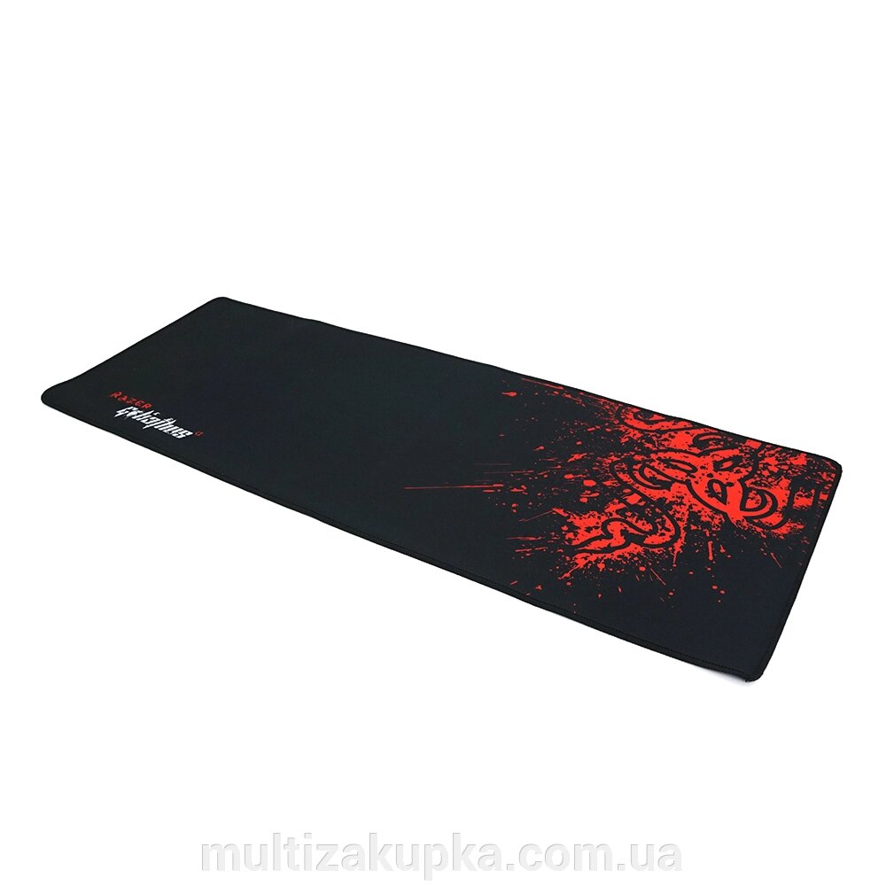 Килимок 300*800 тканинний RAZER GALIAFHUS з боковою прошивкою, товщина 2 мм, колір Black/Red, OEM від компанії Mультізакупка - фото 1