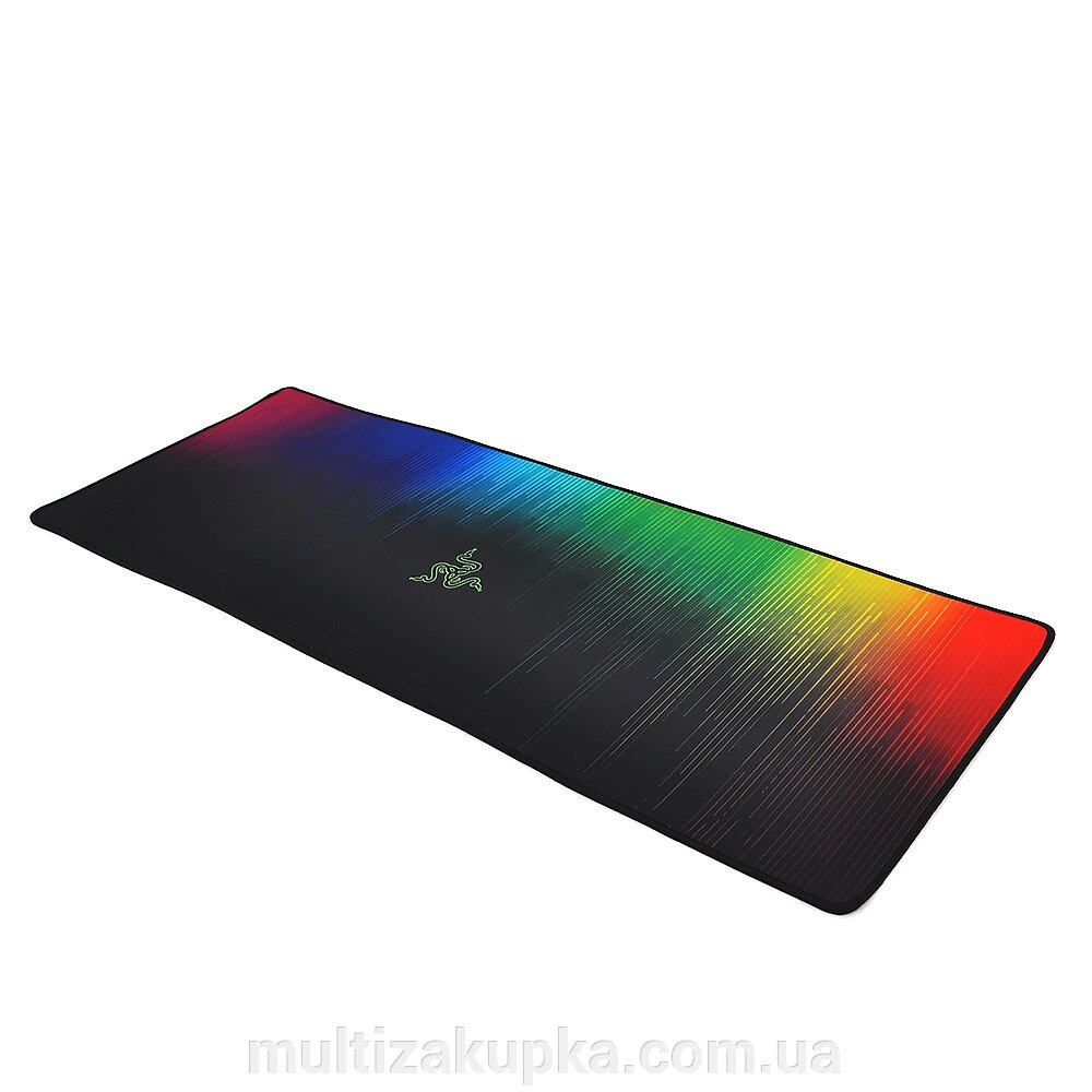 Килимок 300*800 тканинний RAZER-RGBB з боковою прошивкою, товщина 3 мм, колір Black, Пакет від компанії Mультізакупка - фото 1