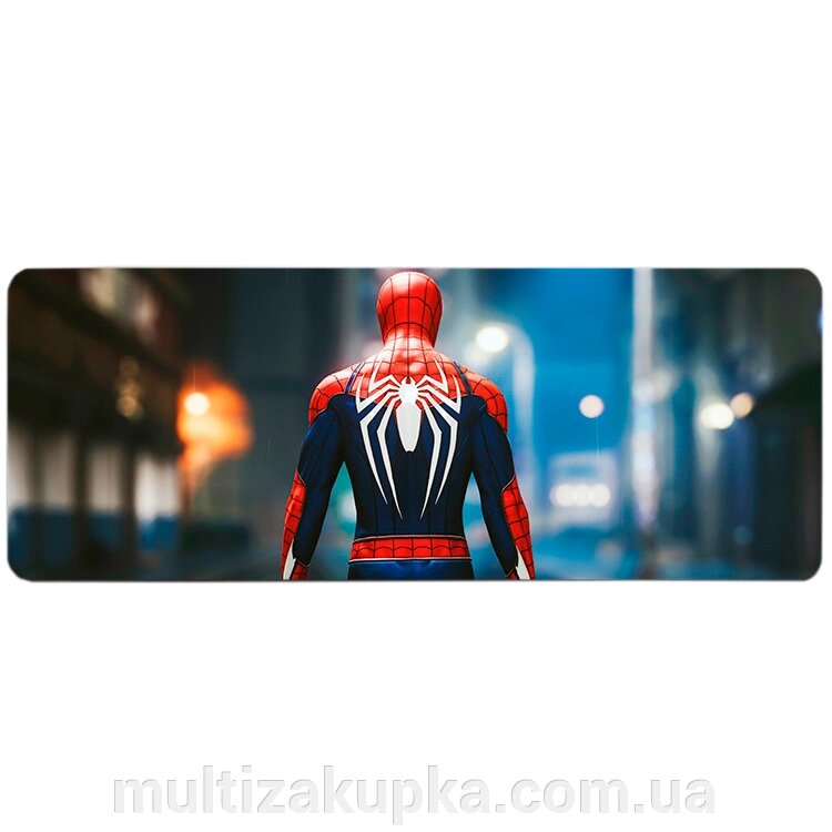 Килимок 300*800 тканинний Spider Man 23 з бічною прошивкою, товщина 2 мм, Пакет від компанії Mультізакупка - фото 1