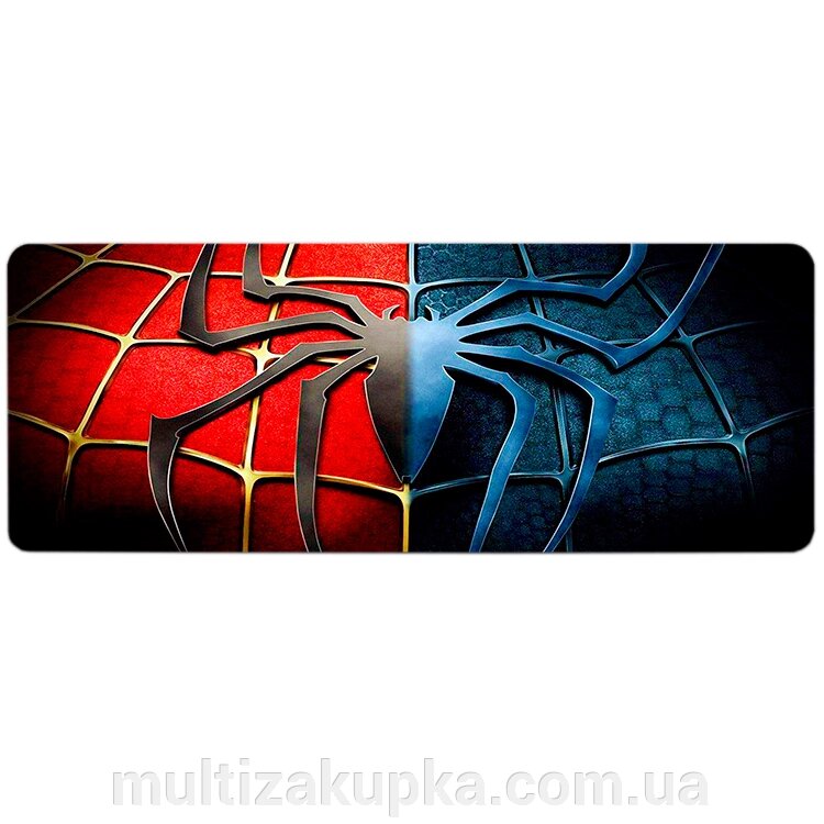 Килимок 300*800 тканинний Spider Man 3 з бічною прошивкою, товщина 2 мм, Пакет від компанії Mультізакупка - фото 1