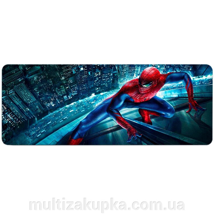 Килимок 300*800 тканинний Spider Man 9 з бічною прошивкою, товщина 2 мм, Пакет від компанії Mультізакупка - фото 1