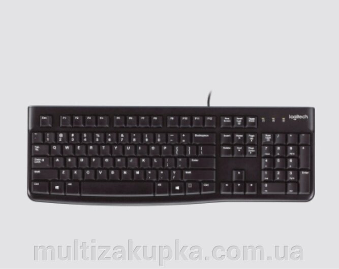 Клавіатура Logitech K120 Ukr (920-002643) від компанії Mультізакупка - фото 1