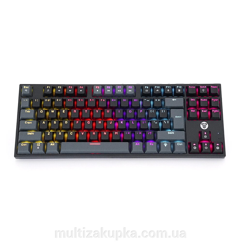 Клавіатура USB Fantech ATOM MK876, (Eng), Black (red switch), 87к, Q10 від компанії Mультізакупка - фото 1