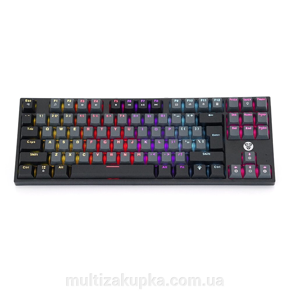 Клавіатура USB Fantech ATOM MK876, (Eng), Grey (red switch), 87к, Q10 від компанії Mультізакупка - фото 1