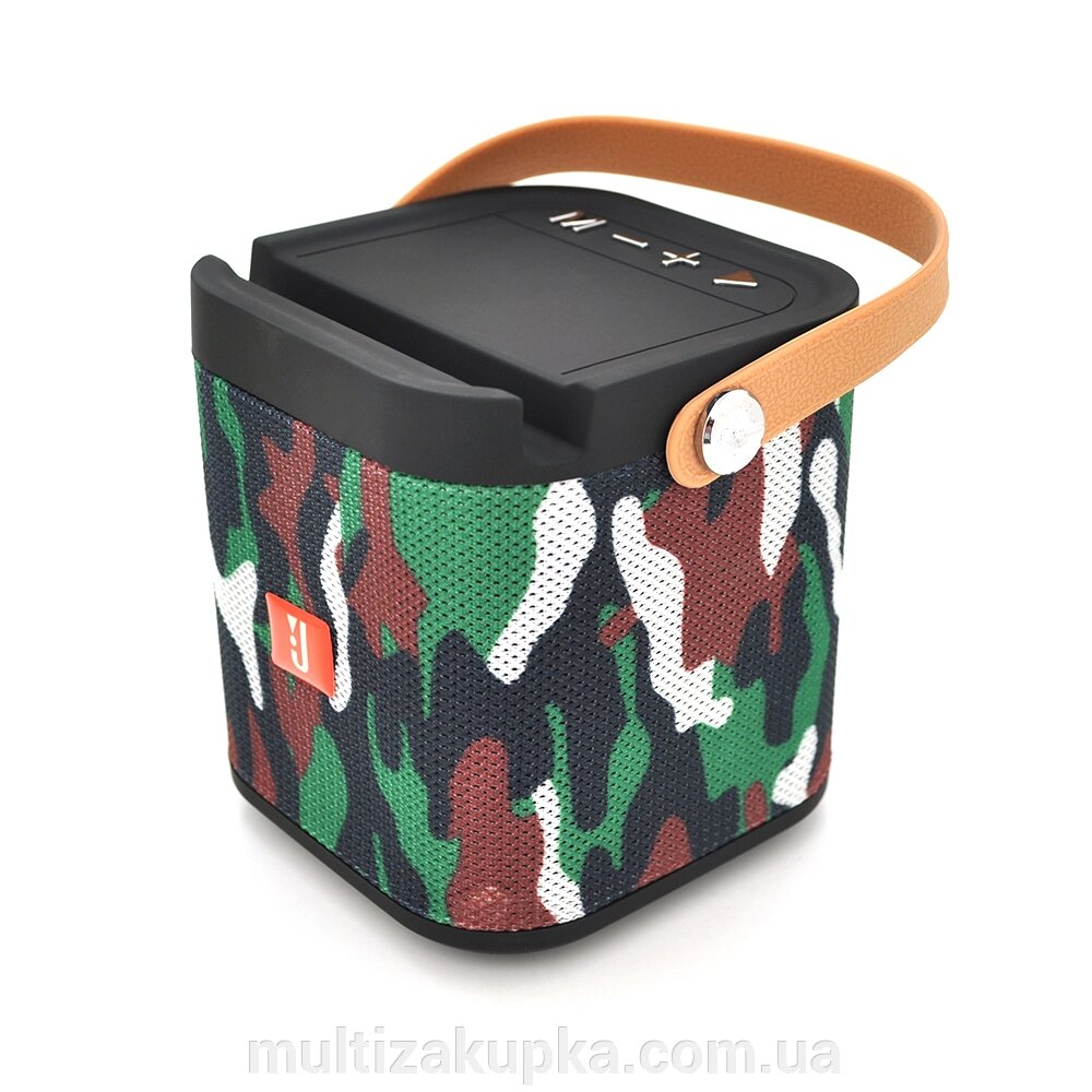 Колонка J12 Bluetooth 4.1 до 10m, 1х3W, 4Ω, 600mAh, 90dB, TF card/USB, DC 5V, Camouflage від компанії Mультізакупка - фото 1