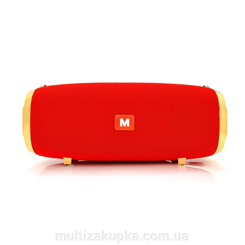 Колонка M258 Bluetooth 4.1 до 10m, 1х3W, 4Ω, 400mAh, 90dB, TF card/USB, DC 5V, Red від компанії Mультізакупка - фото 1