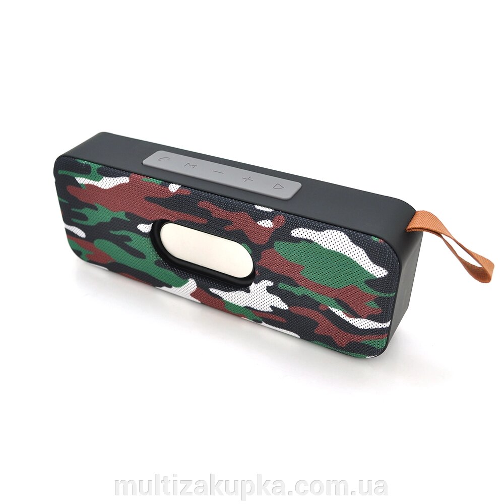 Колонка T6 Bluetooth 4.1 до 10m, 1х3W, 4Ω, 600mAh, 90dB, TF card/USB, DC 5V, Camouflage від компанії Mультізакупка - фото 1