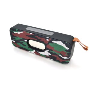 Колонка T6 Bluetooth 4.1 до 10m, 1х3W, 4Ω600mAh, 90dB, TF card/USB, DC 5V, Camouflage